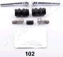 JapanParts KZ-102 ремкомплект, тормозной суппорт на NISSAN INTERSTAR c бортовой платформой/ходовая часть