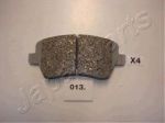 JAPANPARTS Колодки передние RENAULT Duster/Logan/Sandero/NISSAN Note (PA-013AF)