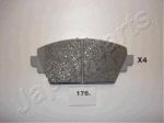JAPANPARTS Колодки передние NISSAN Primera P12 (PA-176AF)