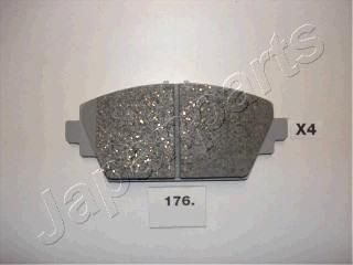 JAPANPARTS Колодки передние NISSAN Primera P12 (PA-176AF)