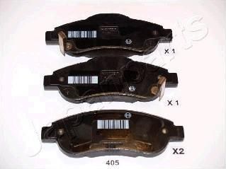 JAPANPARTS Колодки передние HONDA CRV III 2.0/2.4L all 07-> (PA-405AF)