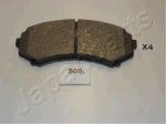 JAPANPARTS Колодки передние MITSUBISHI Grandis/Pajero III/IV 2000-> (PA-509AF)