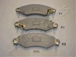 JAPANPARTS Колодки передние SUBARU Justy III/SUZUKI Ignis II (PA-885AF)