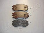 JAPANPARTS Колодки передние HYUNDAI Coope/KIA Soul 09-> (PA-H10AF)