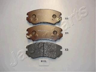 JAPANPARTS Колодки передние HYUNDAI Coope/KIA Soul 09-> (PA-H10AF)