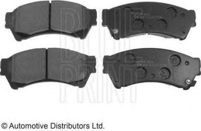 JAPANPARTS Колодки задние NISSAN Maxima (A32/A33) mot.2,5/3,0L V6 (PP-127AF)
