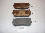 JAPANPARTS Комплект тормозных колодок, диско (PPK00AF)
