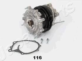 JapanParts PQ-116 водяной насос на NISSAN PICK UP I (720)