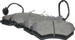 JP 1163602110 комплект тормозных колодок, дисковый тормоз на VW GOLF III (1H1)