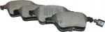 JP 1163607819 комплект тормозных колодок, дисковый тормоз на AUDI A3 (8P1)