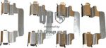 JP 1163650719 комплектующие, колодки дискового тормоза на MERCEDES-BENZ C-CLASS купе (CL203)
