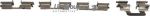 JP 1163651010 комплектующие, колодки дискового тормоза на AUDI A6 Allroad (4FH, C6)