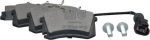 JP 1163705919 комплект тормозных колодок, дисковый тормоз на VW POLO (9N_)