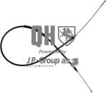 JP 1170300809 трос, стояночная тормозная система на VW POLO купе (86C, 80)