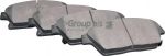 JP 1263602610 комплект тормозных колодок, дисковый тормоз на CHEVROLET CRUZE Наклонная задняя часть (J305)