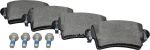 JP 1263700919 комплект тормозных колодок, дисковый тормоз на NISSAN INTERSTAR c бортовой платформой/ходовая часть