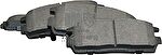 JP 1263701219 комплект тормозных колодок, дисковый тормоз на CHEVROLET CAPTIVA (C100, C140)