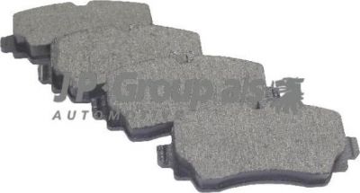 JP 1363601210 комплект тормозных колодок, дисковый тормоз на MERCEDES-BENZ A-CLASS (W168)