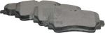 JP 1363601219 комплект тормозных колодок, дисковый тормоз на MERCEDES-BENZ A-CLASS (W168)