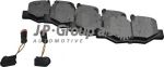 JP 1363701910 комплект тормозных колодок, дисковый тормоз на MERCEDES-BENZ VIANO (W639)