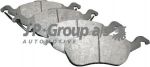JP 1563600910 GROUP КОЛОДКИ ТОРМОЗНЫЕ ДИСКОВЫЕ ПЕРЕДНИЕ / FORD FOCUS 98~ (БЕЗ ДАТЧИКОВ)