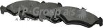 JP 1563601510 комплект тормозных колодок, дисковый тормоз на FORD FIESTA фургон (FVD)