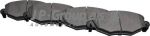 JP 1563603010 комплект тормозных колодок, дисковый тормоз на JAGUAR X-TYPE (CF1)