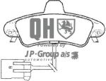 JP 1563700319 комплект тормозных колодок, дисковый тормоз на FORD MONDEO I (GBP)