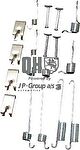 JP 1564000119 комплектующие, тормозная колодка на FORD FIESTA фургон (JV_)