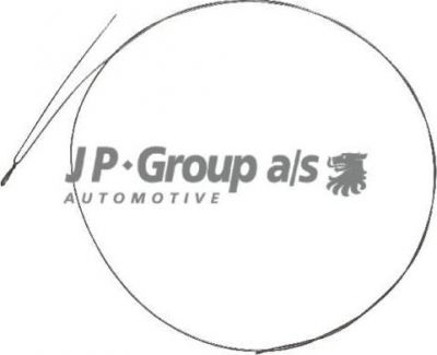 JP 1670500206 тросик заслонки отопителя на PORSCHE 911 Targa
