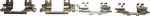JP 3463650119 комплектующие, колодки дискового тормоза на HONDA CIVIC VI купе (EJ, EM1)