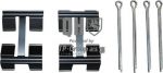 JP 4463650119 комплектующие, колодки дискового тормоза на ROVER MINI