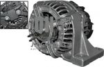 JP 4990100409 генератор на VOLVO V40 универсал (VW)