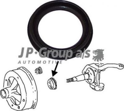 JP 8141250200 уплотняющее кольцо вала, подшипник ступицы колеса на VW KAEFER кабрио (15)