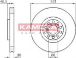 KAMOKA 1032332 тормозной диск на AUDI A6 Avant (4B5, C5)