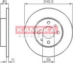 KAMOKA 103280 тормозной диск на FIAT TIPO (160)