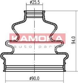 KAMOKA 1147080 пыльник, приводной вал на NISSAN PRIMERA Traveller (WP11)