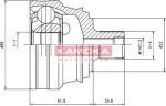 KAMOKA 6276 Шарнирный комплект, приводной вал