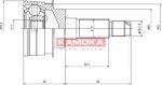 KAMOKA 6478 шарнирный комплект, приводной вал на MAZDA 323 C IV (BG)