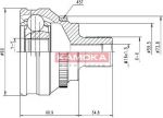KAMOKA 6584 Шарнирный комплект, приводной вал