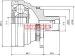KAMOKA 6604 шарнирный комплект, приводной вал на AUDI 100 (4A, C4)