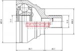 KAMOKA 7274 Шарнирный комплект, приводной вал