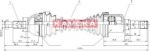 KAMOKA FD1138927 приводной вал на FORD FOCUS (DAW, DBW)
