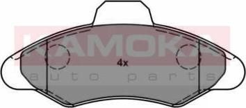 KAMOKA JQ1011234 комплект тормозных колодок, дисковый тормоз на FORD ESCORT VII седан (GAL, AFL)