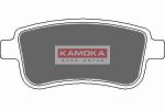KAMOKA JQ101124 комплект тормозных колодок, дисковый тормоз на RENAULT MEGANE III Наклонная задняя часть (BZ0_)