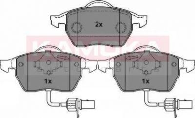 KAMOKA JQ1012646 комплект тормозных колодок, дисковый тормоз на SKODA SUPERB (3U4)