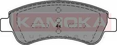 KAMOKA JQ1012798 КОМПЛЕКТ ТОРМОЗНЫХ КОЛОДОК, ДИСКОВЫЙ ТОРМОЗ