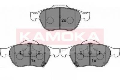 KAMOKA JQ1012894 КОМПЛЕКТ ТОРМОЗНЫХ КОЛОДОК, ДИСКОВЫЙ ТОРМОЗ