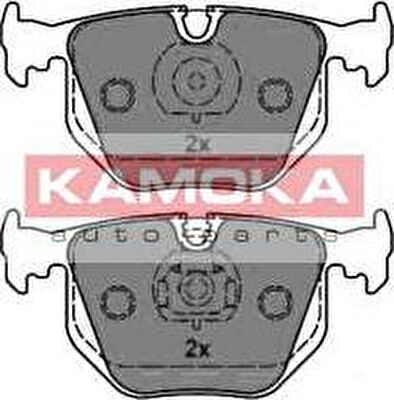 KAMOKA JQ1012966 комплект тормозных колодок, дисковый тормоз на 3 купе (E46)
