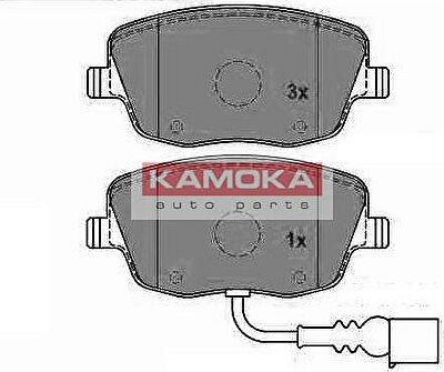 KAMOKA JQ1013324 комплект тормозных колодок, дисковый тормоз на SKODA FABIA